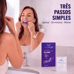 Tiras branqueadoras violeta Azuriss PAP+