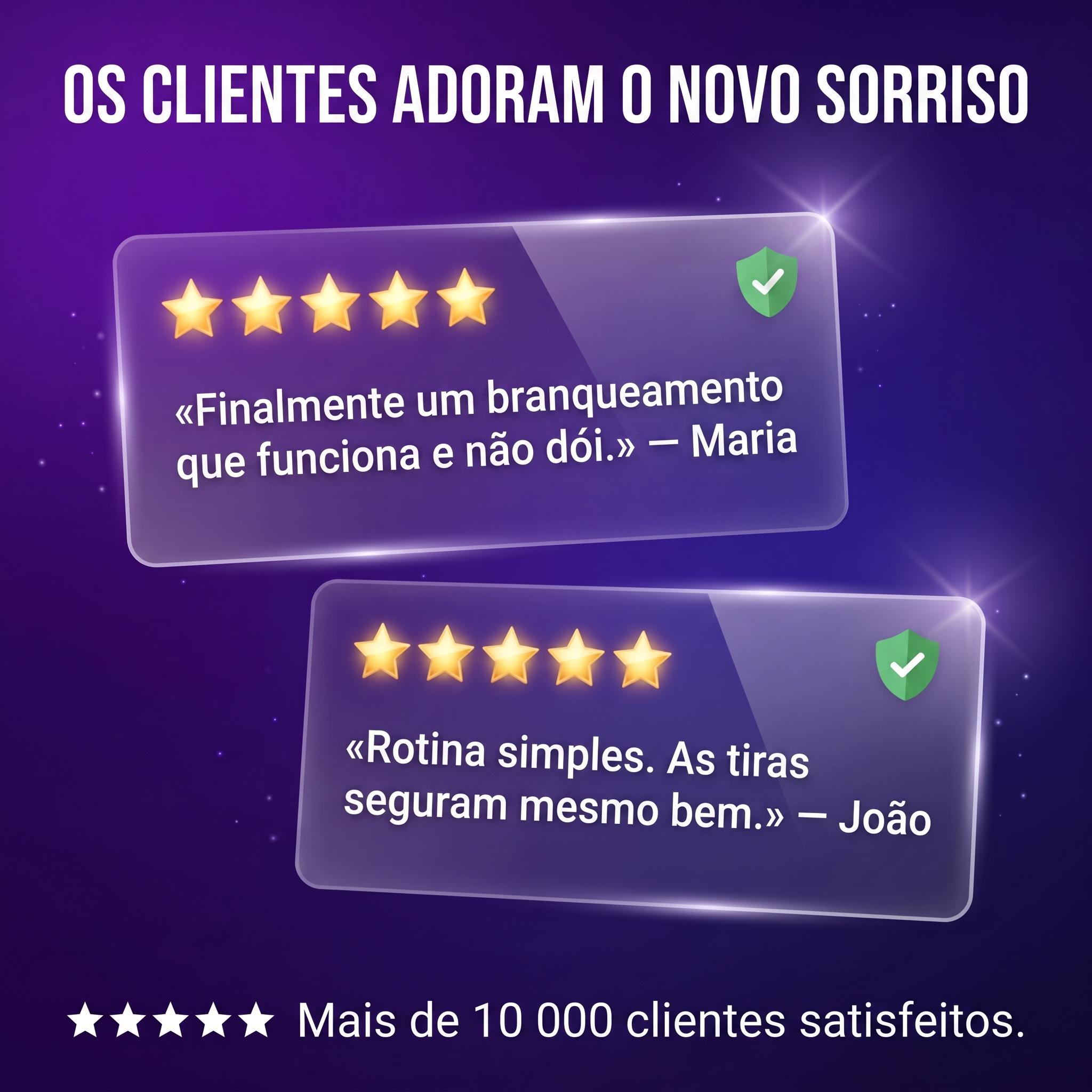 Avaliações de clientes